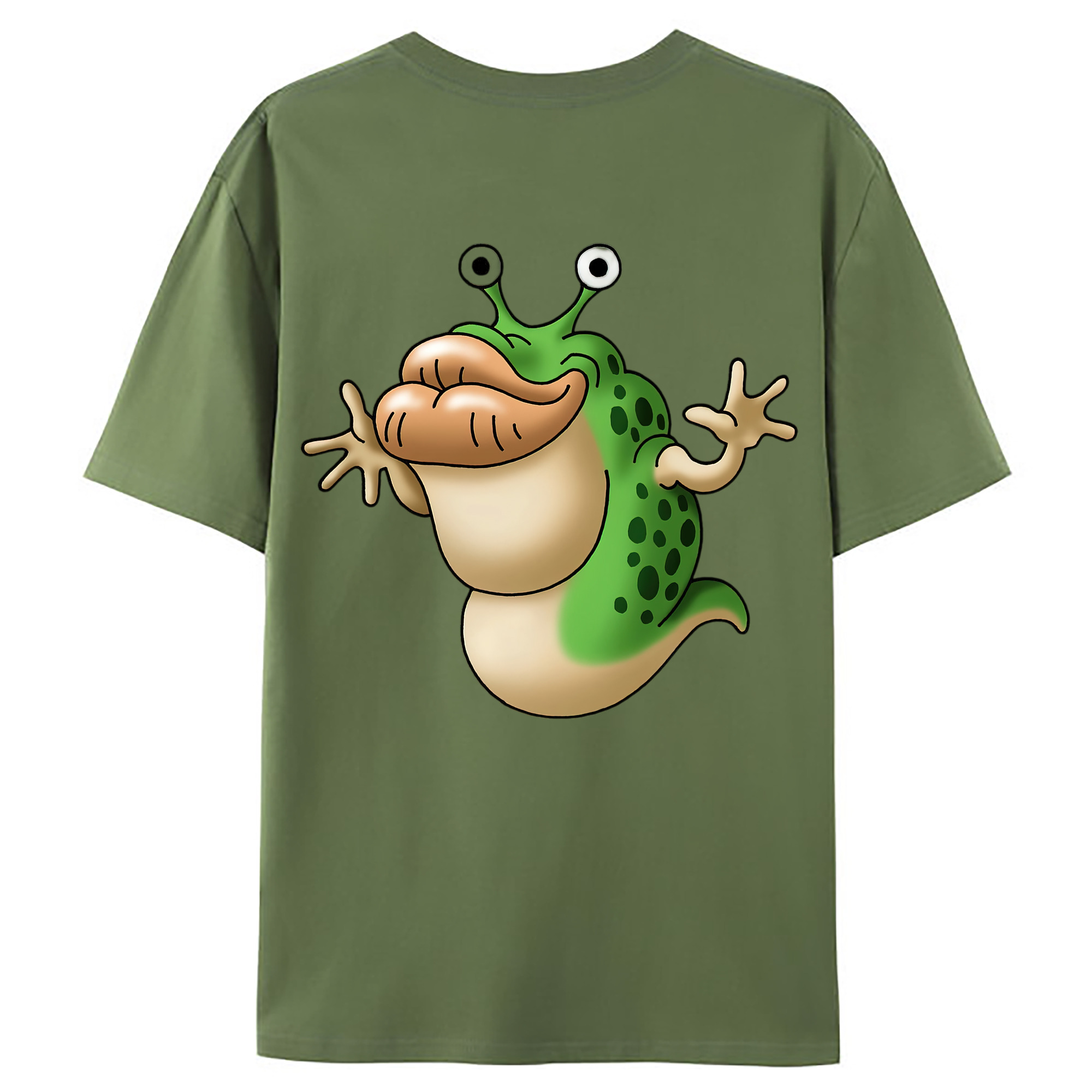 （画像用） ドラゴンクエスト Doragon Kuesuto Dragon Quest 綿100％ メンズ半袖Tシャツ（バックプリント） 通気性